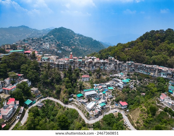 Mussoorie hill station Uttarakhand scenic view